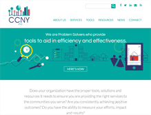 Tablet Screenshot of comconnectionsny.org